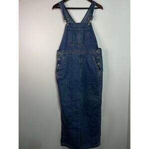 Vintage Gap overalls Size medium inseam 27 in waist/pit 18 inches